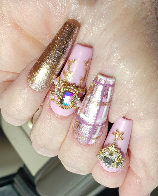 Winter Deer Nail Set