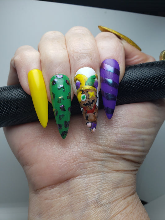 Voodoo Doll Nails