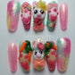 3D Easter Bunny Nails